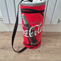 Retro coca cola beach towel