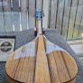Custom handmade all black limba bouzouki Image 8
