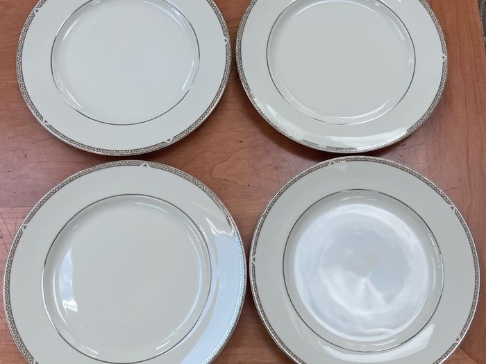 2004 Royal Doulton Platinum Collection Dinner Plates