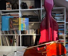Full size intermediate cello, bow and extras