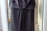 Origami Feature Black Dress