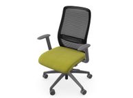 main image for ad NV High Back Swivel Mesh Chair Grey Frame with adjustable arms