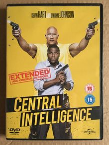 Central Intelligence [2016] Dwayne Johnson & Kevin Hart [Movie DVD]