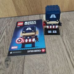RETIRED LEGO BrickHeadz Captain America 41589