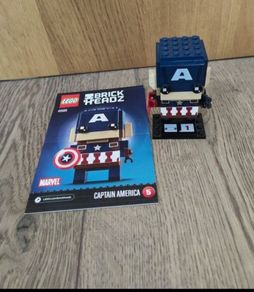 RETIRED LEGO BrickHeadz Captain America 41589