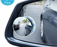 Blind Spot Mirrors For Cars  BeskooHome Waterproof 360 Rotatable Convex Rear View Mirror For Universal Cars -2 Pack