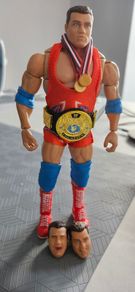 WWE WWF wrestling figure Kurt Angle