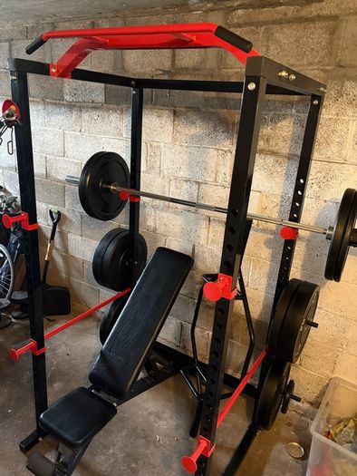 Squat Rack and Accessories