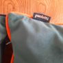 Large Teal Coloured Cushion Image 4