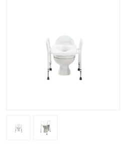 Medguard Raised Toilet Seat Frame