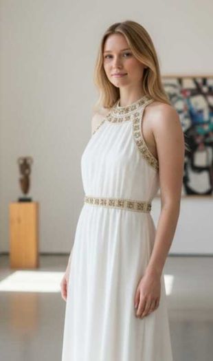 White Dress Size 16