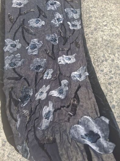 2 X Basta Cosi 5ft Italian Designer Scarves