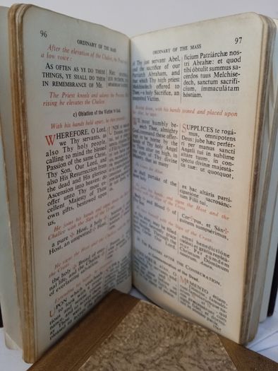 The Ideal Missal for All Sundays and the Principal Feasts of the Year: Containing Moreover a Collection of approved Prayers Compiled from the Best Sources in Accordance with all the Recent Pontifical Decrees, 1951 (PT262)
