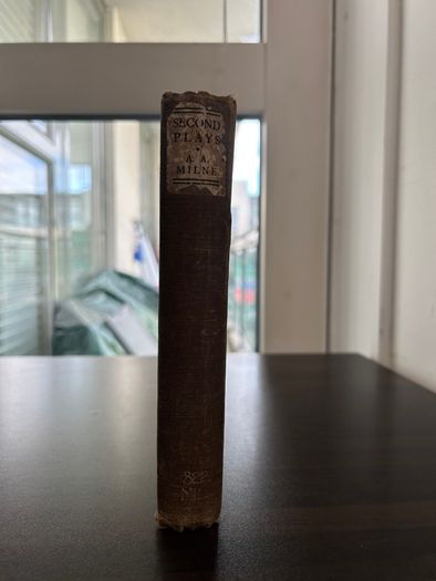 A.A. Milne Second Plays Vintage Hardback Ex Library 1940s Isle of Wight Copy