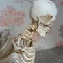 Large halloween skeleton candle stand Image 6