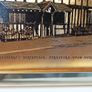Two Dufex gold foil prints Shakespeare's Birthplace in Stratford-upon-Avon and Man & his Horse Chiddingstone, Kent  in brass glazed frames   size 17.5x22.5cm Image 4
