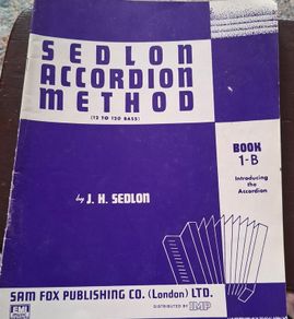 Accordion music book