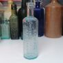 25 - Antique Sea Glass Carbona Products Cork Top Long Neck Bottle Image 2