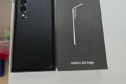 Samsung S25 Edge Jetblack 256GB Grade A 10 Battery Cycles Boxed Samsung Warranty
