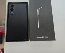 Samsung S25 Edge Jetblack 256GB Grade A 10 Battery Cycles Boxed Samsung Warranty