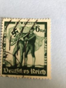 Rare/ Genuine WW2 German stamp