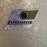 Ludwig 70s 3 ply drum set kit 13 16 22 blue and olive faded silver sparkle Image 2