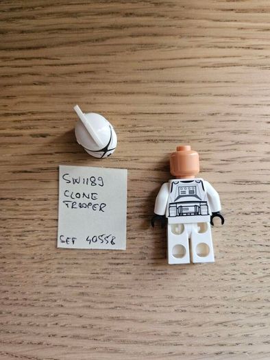 lego sw1189 clone trooper, set 40558