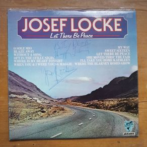 Josef Locke - Autograph Vinyl LP - Mint Condition