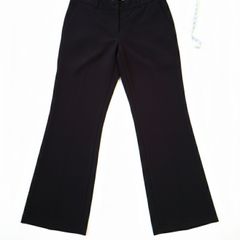 Brown Wide Leg Trousers Size 42 Smart Office Elegant