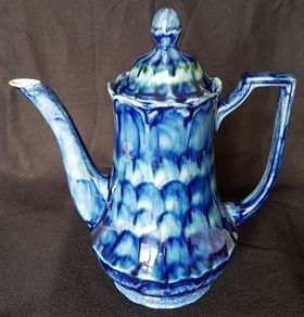 Vintage Rare Porthmadog Coffee Pot