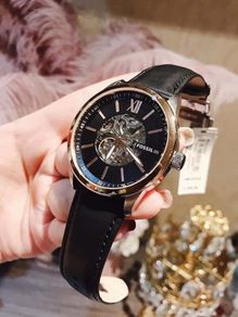 Fossil BQ2216 Flynn Mechanical Skeleton Watch