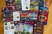14 Galway GAA Programmes &amp; Team Sheets