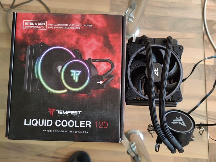 Tempest Gaming Liquid Cooler 120 RGB Like New