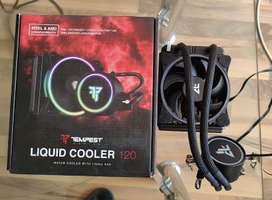 Tempest Gaming Liquid Cooler 120 RGB Like New
