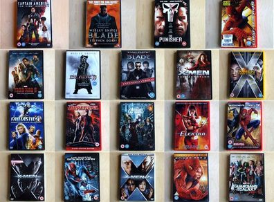 Marvel Comics movies (DVD)