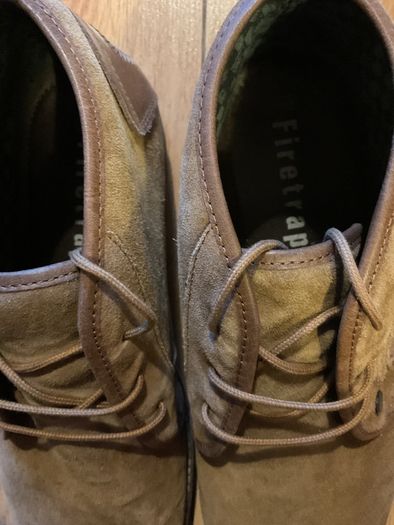 Mens Firetrap Real leather boots Size 10 UK (44) EU