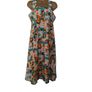 Vintage Pinafore summer dress abstract pattern Made in Ireland size Small Postage included Image 3