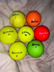 (7) High branding colored golf ball