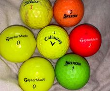 (7) High branding colored golf ball
