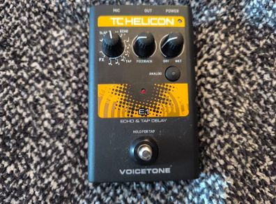 Helicon Vocal Tone E1 Reverb/Delay Pedal