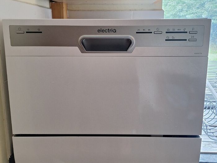 electriQ Compact Countertop Dishwasher - 6 Place Settings
