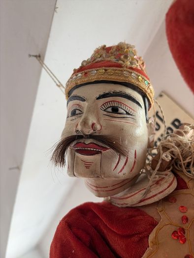 Pair Of 19th Century Burmese Puppets