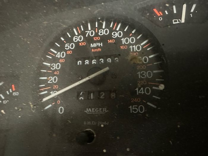 Citroen ZX Speedo Clocks