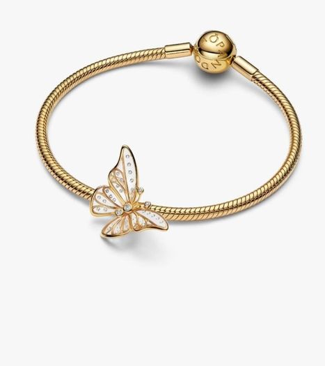 Pandora Oversized Openwork Butterfly Charm New