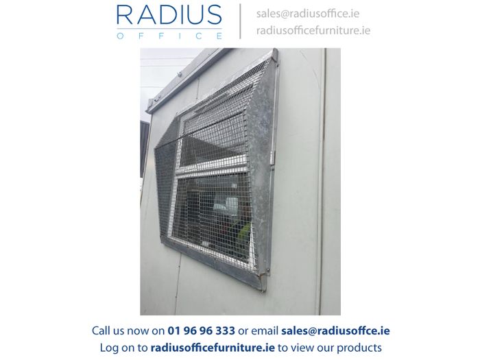 8ft x 10ft Insulated Steel Office / Site Cabin