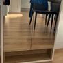 Lucca bathroom Tallboy and stroage mirror - white RT range Image 4