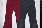 2 pairs of girls corduroy trousers from H&amp;M, size 9/10 yo