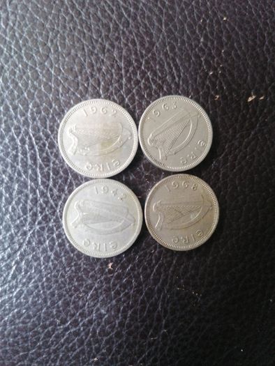 1942-68 Ireland 3 Pence Coin