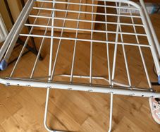 Blue & White Clothes Airer