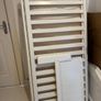 Nested Alexandra Mini Wooden Cot Bed White Disassembled All Parts Included Image 2
